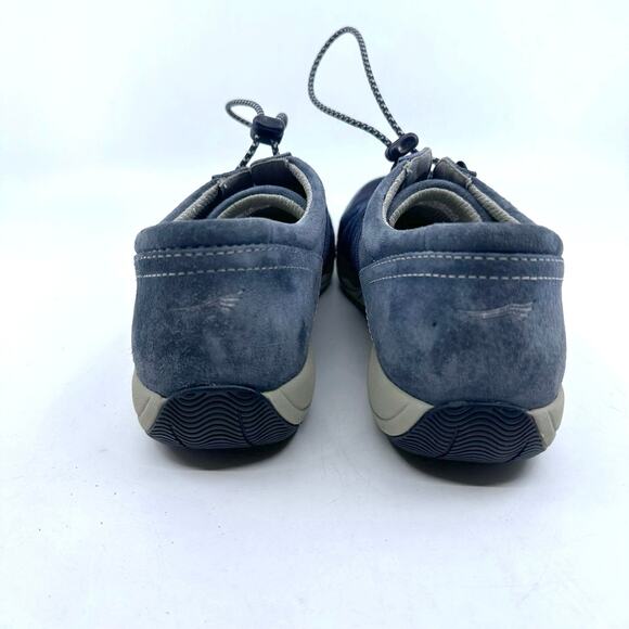 Dansko Honor Fashion Sneaker Women's US7.5-8M EU38 Blue Suede/Leather/Mesh Lace - Picture 2 of 7